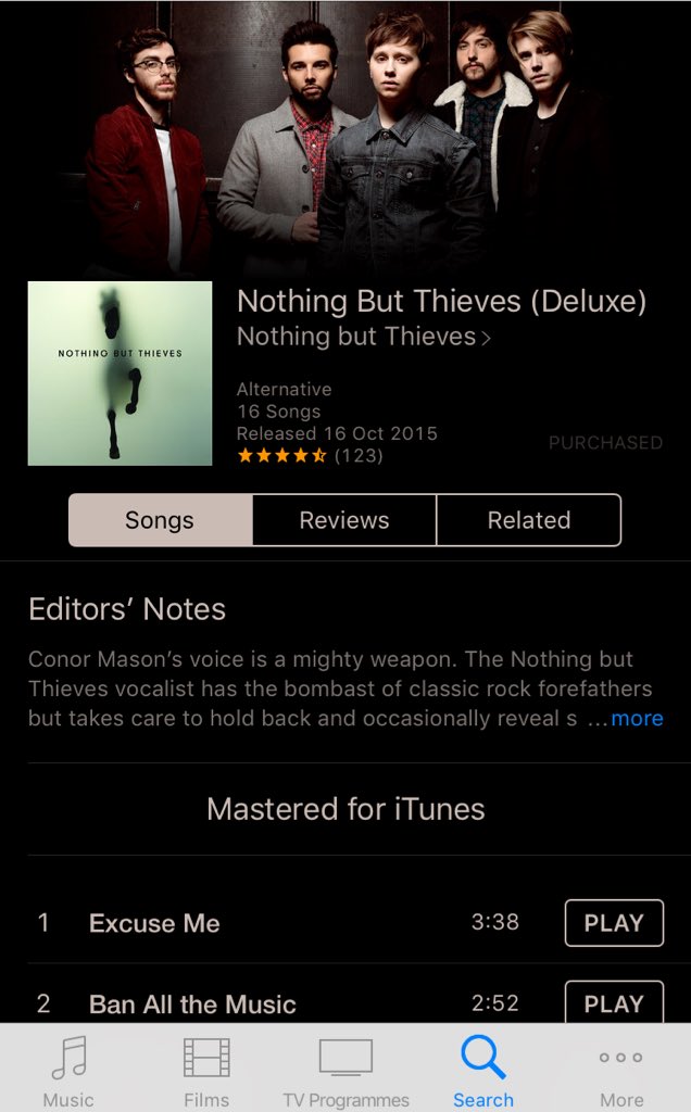 bilbobagnall's tweet image. Boys @NBThieves this is an incredible album! X