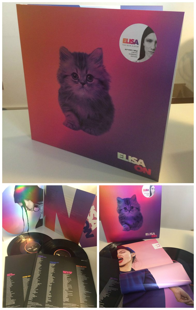 elisatoffoli's tweet photo. ON verrà pubblicato anche su vinile in Limited Numbered Edition 2000pz (2LP+poster).#ElisaOn
https://t.co/vncP3tbqCN https://t.co/gKipv0QWCR