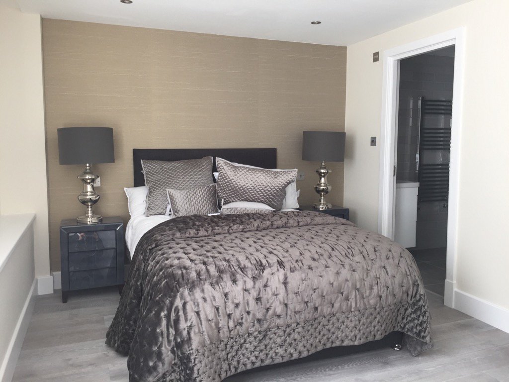 Finishing touches to luxury flats in Wimbledon. Great job by all