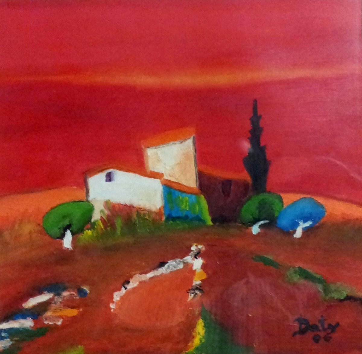 Odete Vaz

Villages
oil on paper