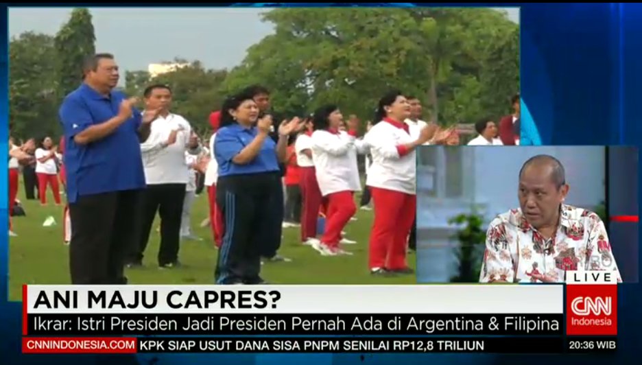 CNN Indonesia Daily (@cnniddaily) on Twitter photo .<a href="/IkrarNusaBhakti/">Ikrar Nusa Bhakti</a>: Yang perlu diingat adalah 'playing field' bisa berbeda. Tentunya kapabilitas juga dilihat. .<a href="/IkrarNusaBhakti/">Ikrar Nusa Bhakti</a>: Yang perlu diingat adalah 'playing field' bisa berbeda. Tentunya kapabilitas juga dilihat.