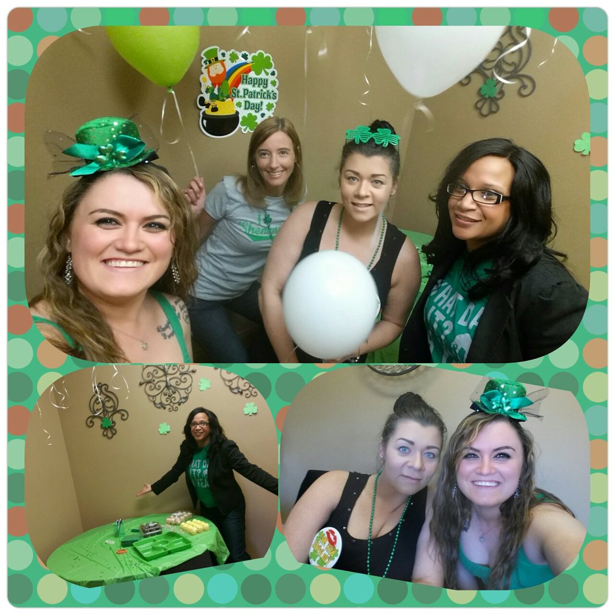 Apes30's tweet photo. Happy St. Patrick's Day from The Park at Hurstbourne crew! @cflane_mgmt #StPatricksDay #parkathurstbourne https://t.co/Mq98QyhOIK