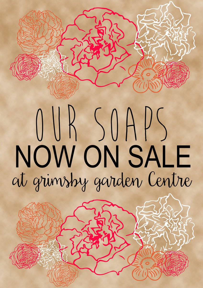 soapsandcandles's tweet photo. Our Soaps are NOW sale at Grimsby Garden Centre https://t.co/upljIIqHkY