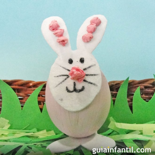 guiainfantil's tweet photo. Con un huevo y fieltro puedes hacer un bonito conejo de #Pascua #diy #manualidades
https://t.co/7qLlhe2c88 https://t.co/NxiVA68N4W