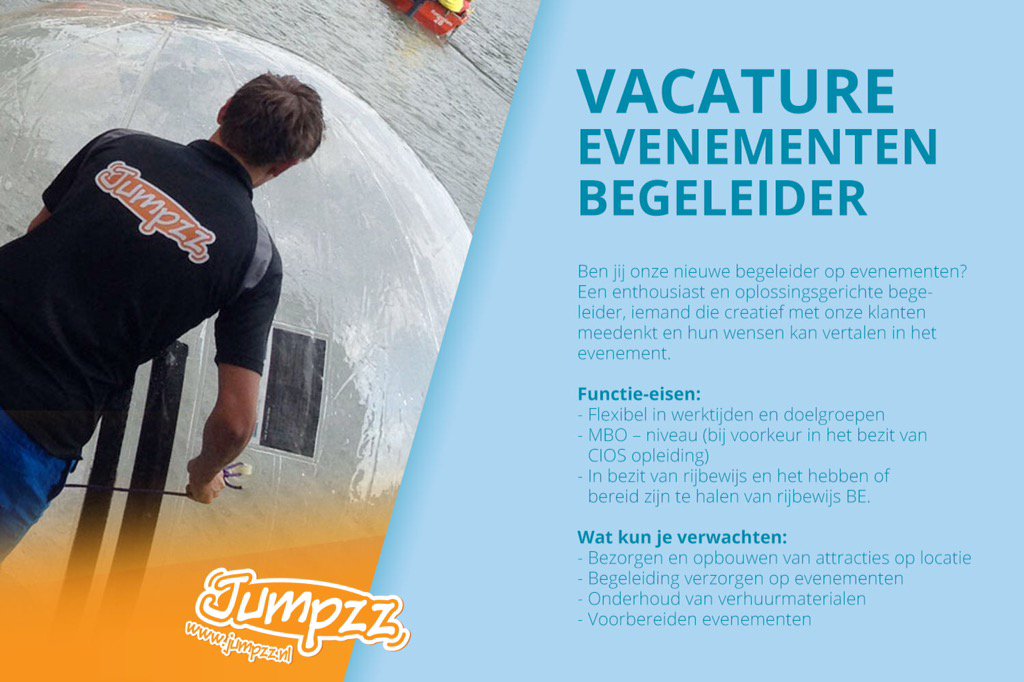 Ben jij op zoek naar uitdagend en afwisselend werk? #vacature