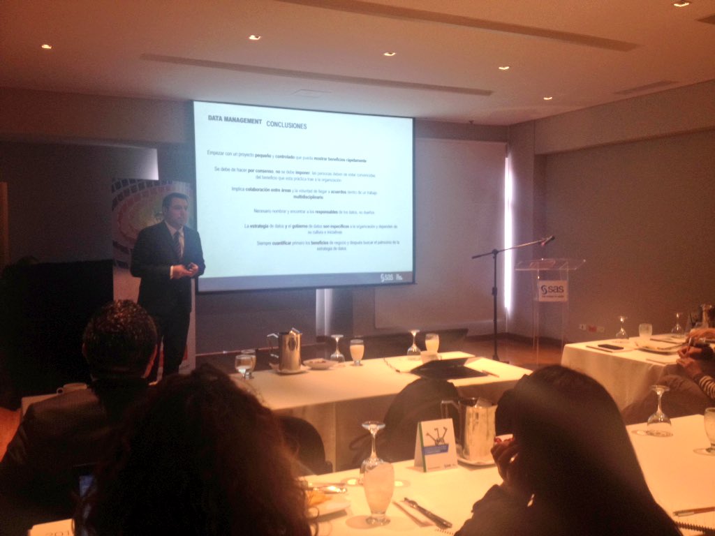 Sas_Colombia's tweet image. Toda iniciativa de #GobiernoDeDatos debe ser soportada por tecnología de #DataManagement #SASDataManagement