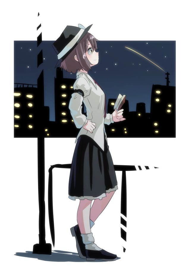 宇佐見蓮子 「れんこ#深夜の真剣お絵描き60分一本勝負 」|はしろのイラスト