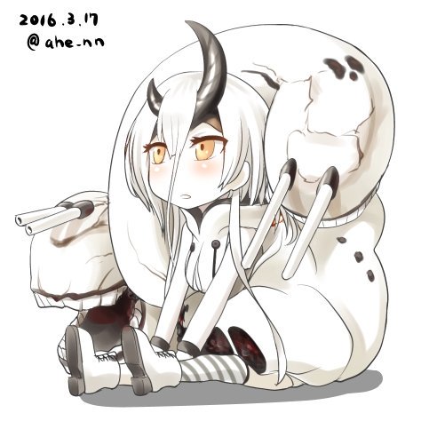 重巡棲姫のtwitterイラスト検索結果 古い順