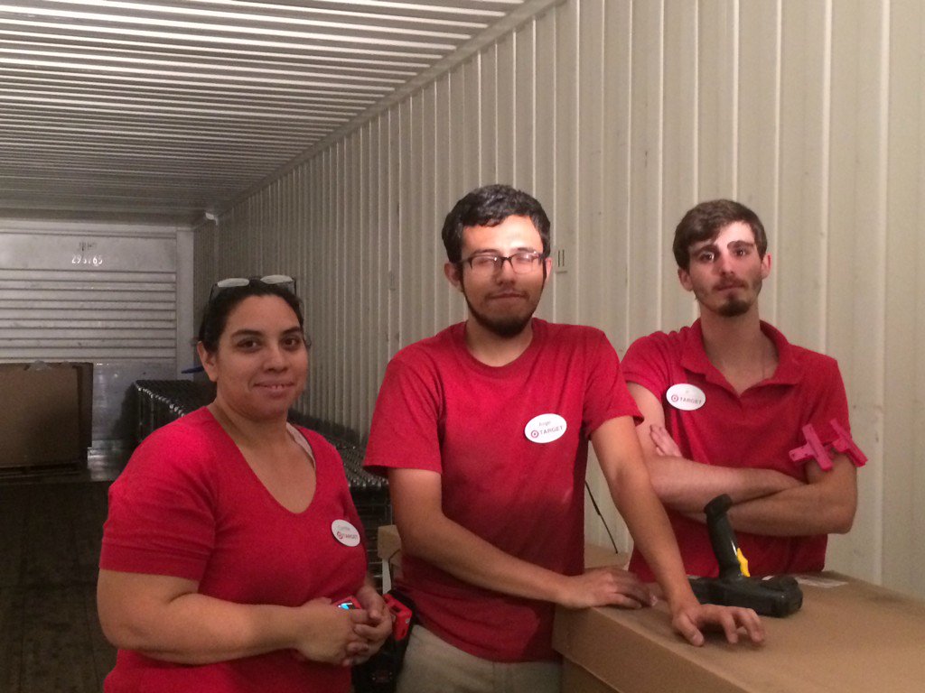 T2803's new dream team beat goal by 15 minutes! #logistics #dreamteam #CindyAngelJD #happyelizabeth