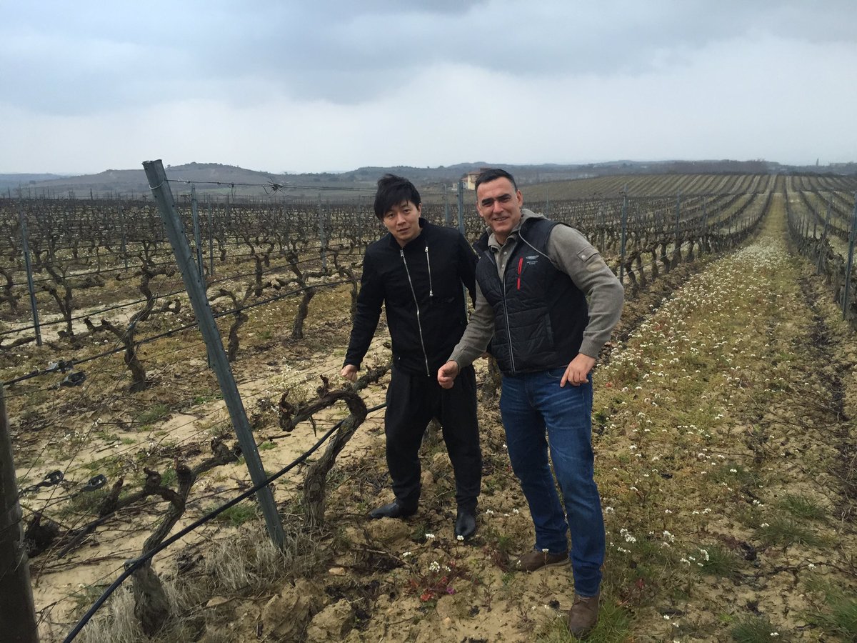 Bonita visita ayer con nuestro amigo de Tokio