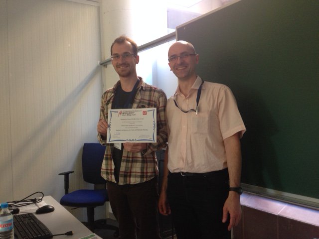 ModularityConf's tweet image. The #modularityconf 2016 Visions Best Paper Award is for Modular Architecture for Code and Metadata Sharing.