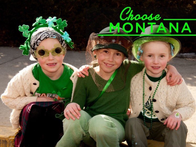 ChooseMontana's tweet photo. Choose to be apart of the #tradition, the #heritage, the #celebration, #ChooseMT! #StPatricksDay #Irish #ButteIrish https://t.co/AFNISxGCFL