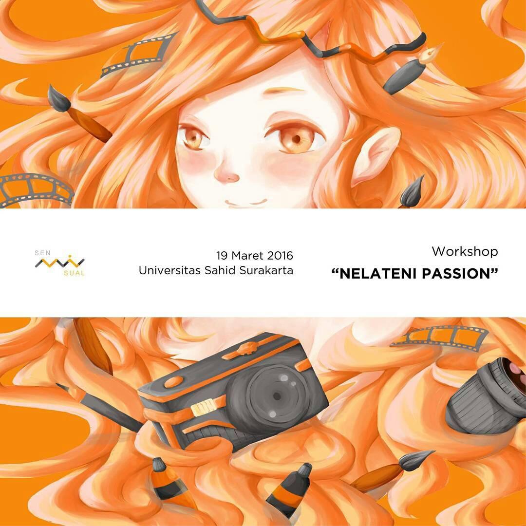 Zona_Solo's tweet image. Pendaftaran masih dibuka! SEN{VI}SUAL - WORKSHOP &quot;Nelateni Passion&quot; (Fotografi dan Ilustrasi) | Info: @senvisual_