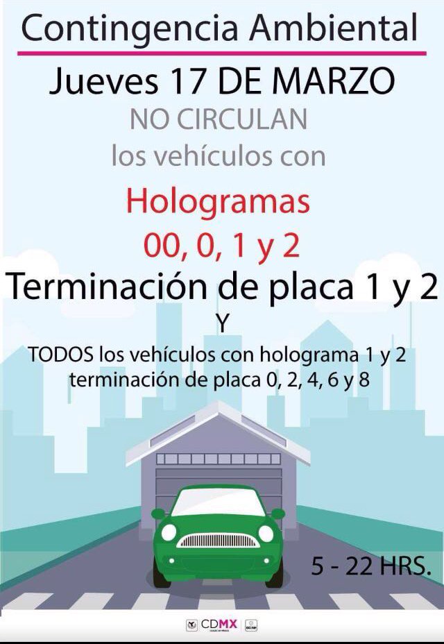 FOVmx's tweet photo. Se mantiene Fase 1 de Contingencia Ambiental en la #CDMX #mm #PrecontigenciaAmbiental https://t.co/LeTUFApWvD