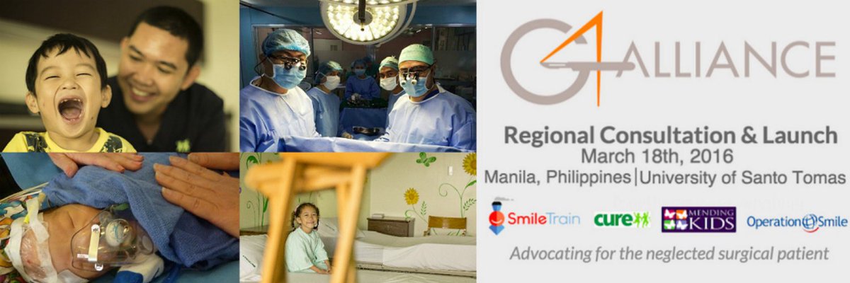 CUREIntl's tweet photo. We're attending #Philippines #G4Launch to advocate for inclusion of #globalsurgery in #UHC & #globalhealth targets https://t.co/3tbxqcXRUe