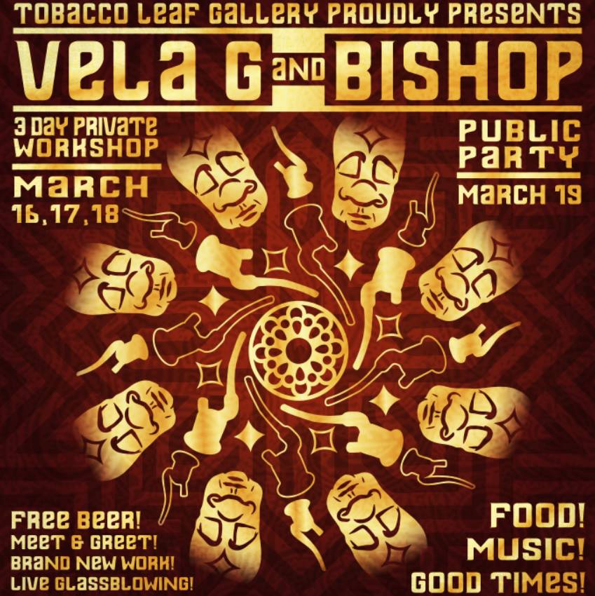 TobaccoLEAFinc's tweet photo. Live #glassblowing Saturday! #VelaG #Bishop #FreeBeer #glassart #headyart #Tallahassee #Tally #FSU #FAMU #TLEAFdemo https://t.co/0tJQuHpVbP