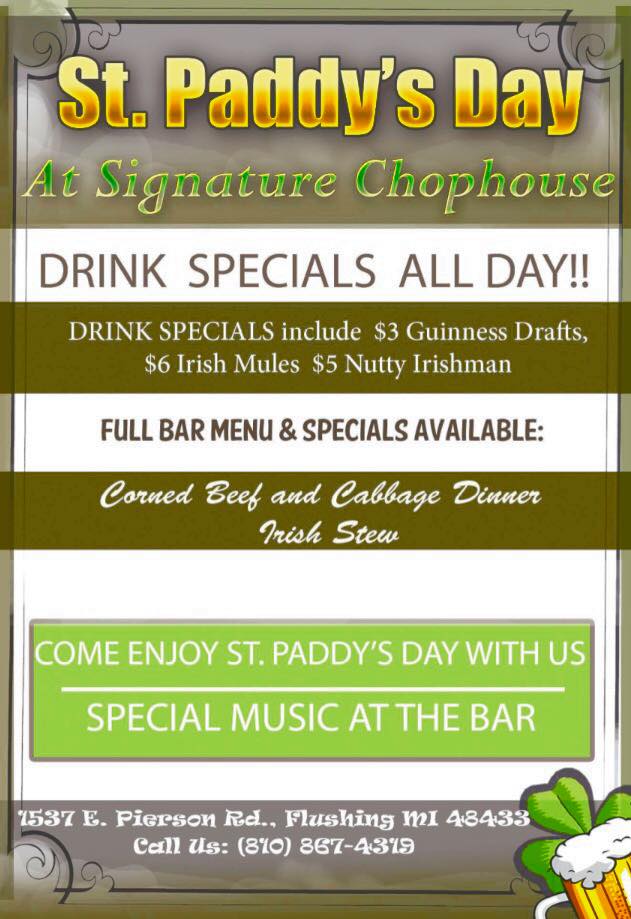 SigChopHouse's tweet photo. #StPatricksDay https://t.co/NEovToDBOu