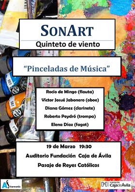 FilarmoniaAvila's tweet photo. Pinceladas de música  @FcajAvila  Haydn, Ibert, Hindemith, Paquito  Rivera y Bizet ¡No te lo puedes perder! #Avila https://t.co/TA1f8h1KVR
