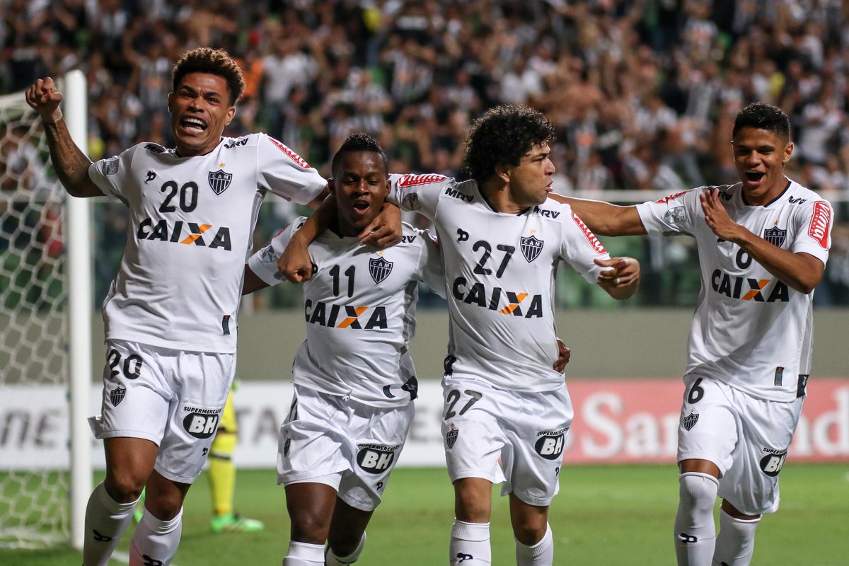 Atletico's tweet photo. Veja o álbum com as principais fotos de #Galo 3 x 0 Colo-Colo: https://t.co/FLaF1D8xZz #GALOxCC https://t.co/rp4kncupSW