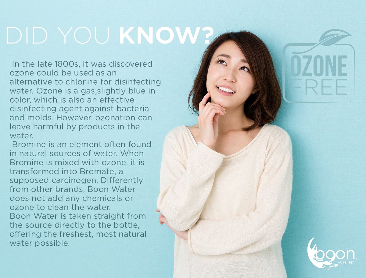 boonwaters's tweet photo. #didyouknow #ozonefree #perfectph #nochemicals #boonwater #natural #naturesblessing #bottledatthesource https://t.co/Q3Ey88SbH0