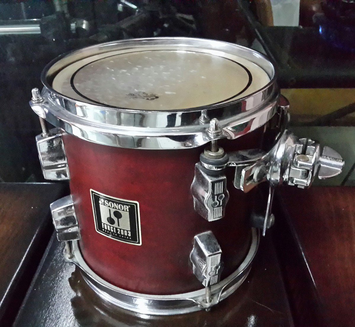 used 8" sonor force 2003 tom w/o holder Rp.1250ribu pin 79D50358 082113081567 <a href="/drum_market/">drummarketindonesia</a> <a href="/drumseller/">DrumSeller</a> <a href="/DrumNiaga/">Drum Niaga</a>