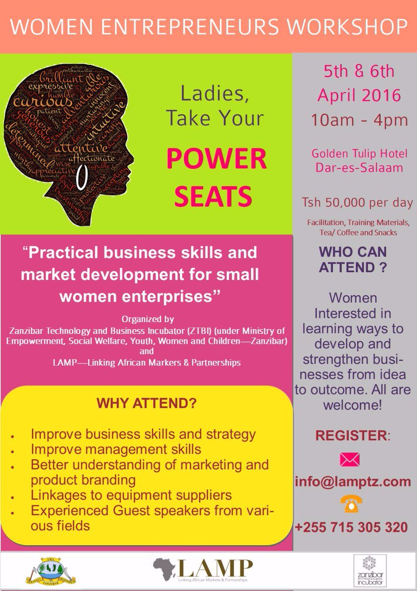 Paperworkstz's tweet image. Hullo we have a workshop we are organising for women enterpreneurs tanzania all are welcome.