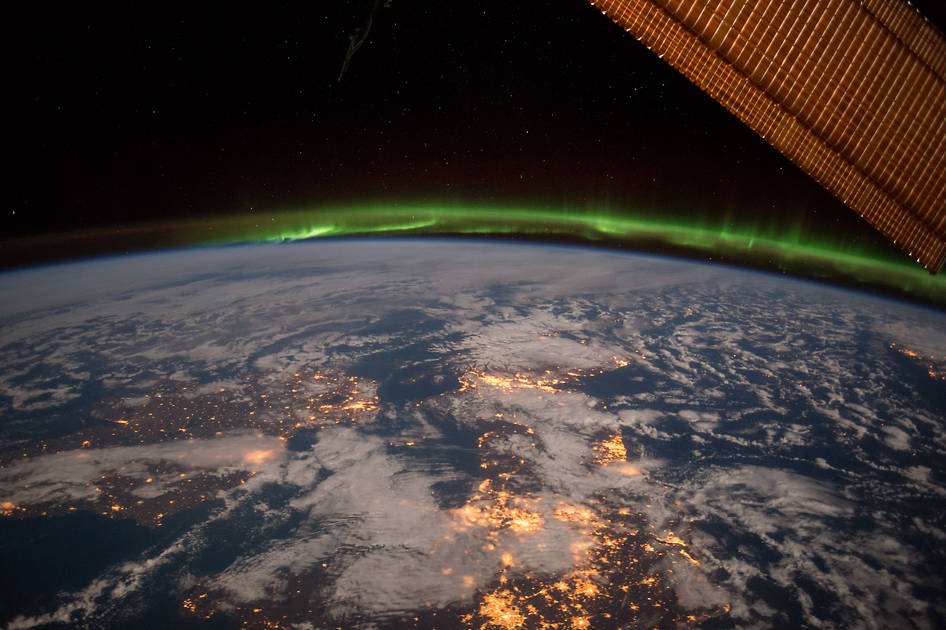 latimes's tweet image. Happy #StPatricksDay from @NASA!

Ireland as spotted from space: