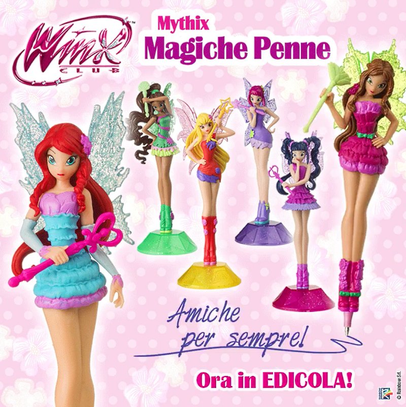 Winx Club All on X: Winx Club Mythix Magiche Penne ora in edicola! #winx  #winxclub #mythix #winxnews  / X