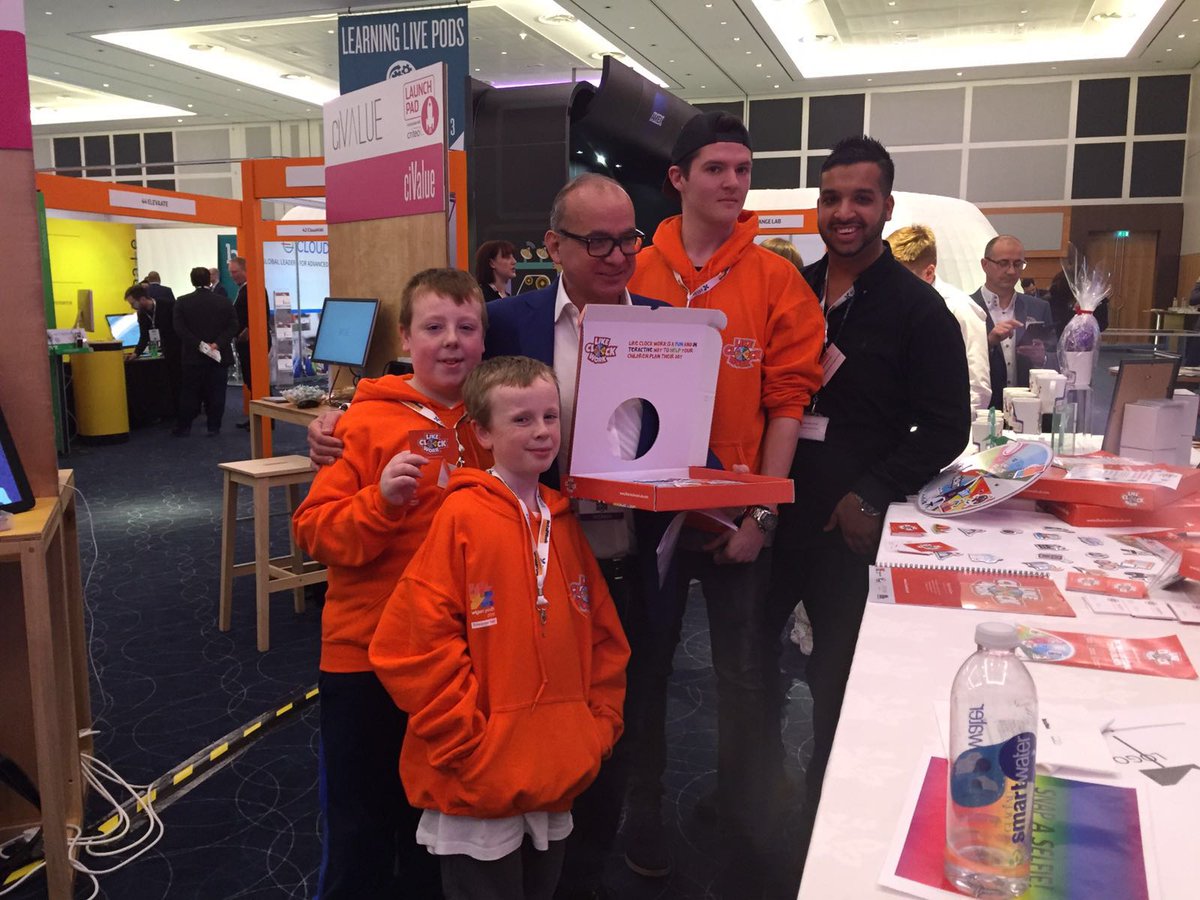 theattainteam's tweet image. We loved meeting @toukersuleyman at @RetailWeek Live today! @LikeClockWork2  #RWL16