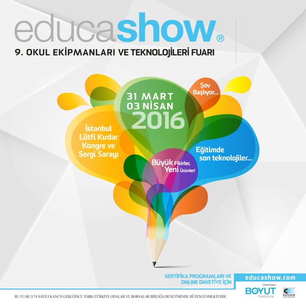 StreamEncoding's tweet image. İhtiyaçlarınıza cevap verecek ve fark yaratacak uygulamalarımızla 31 Mart - 3 Nisan arası #Educashow'dayız