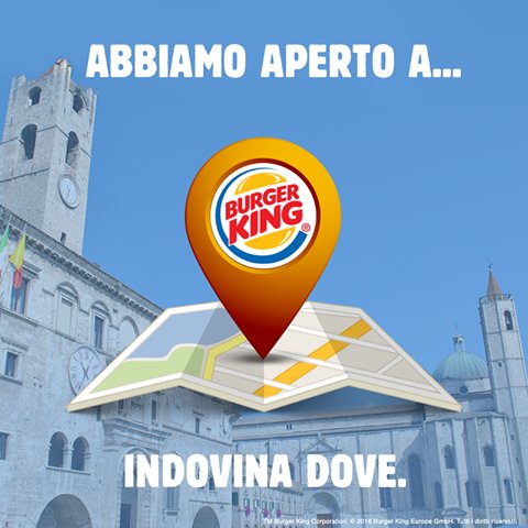 Vediamo chi indovina dove abbiamo acceso le griglie? #BurgerKingItalia #BurgerKing #NewOpening #HomeOfTheWhopper