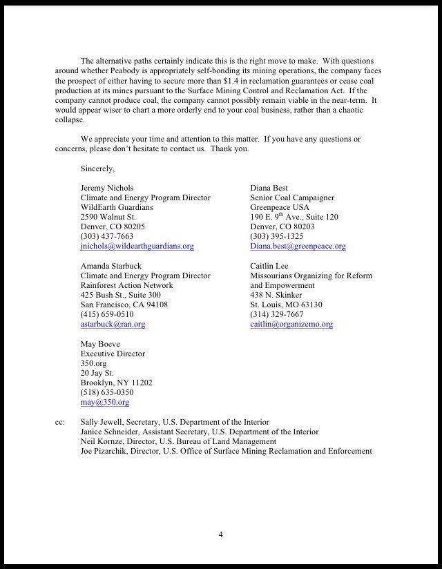 organizemo's tweet photo. Demands 4 Mr. Peabody: prioritize workers, impacted communities&amp; land! #coal #justtransition https://t.co/0yKZ6WTPCU https://t.co/agCYowWcr5