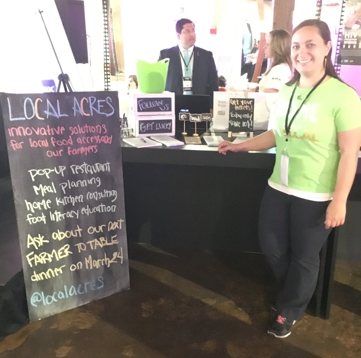 TheIdeaVillage's tweet photo. Come meet @LocalAcres - innovative solutions for #local #food access - @ #NOEW2016 https://t.co/6Jc9ztqay3