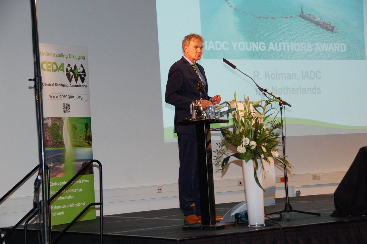 renekolman's tweet photo. I will be presenting IADC's Young Author Award at the World Dredging Congress and Exposition (WODCON) in Miami (FL). https://t.co/iIlzzSX7TB