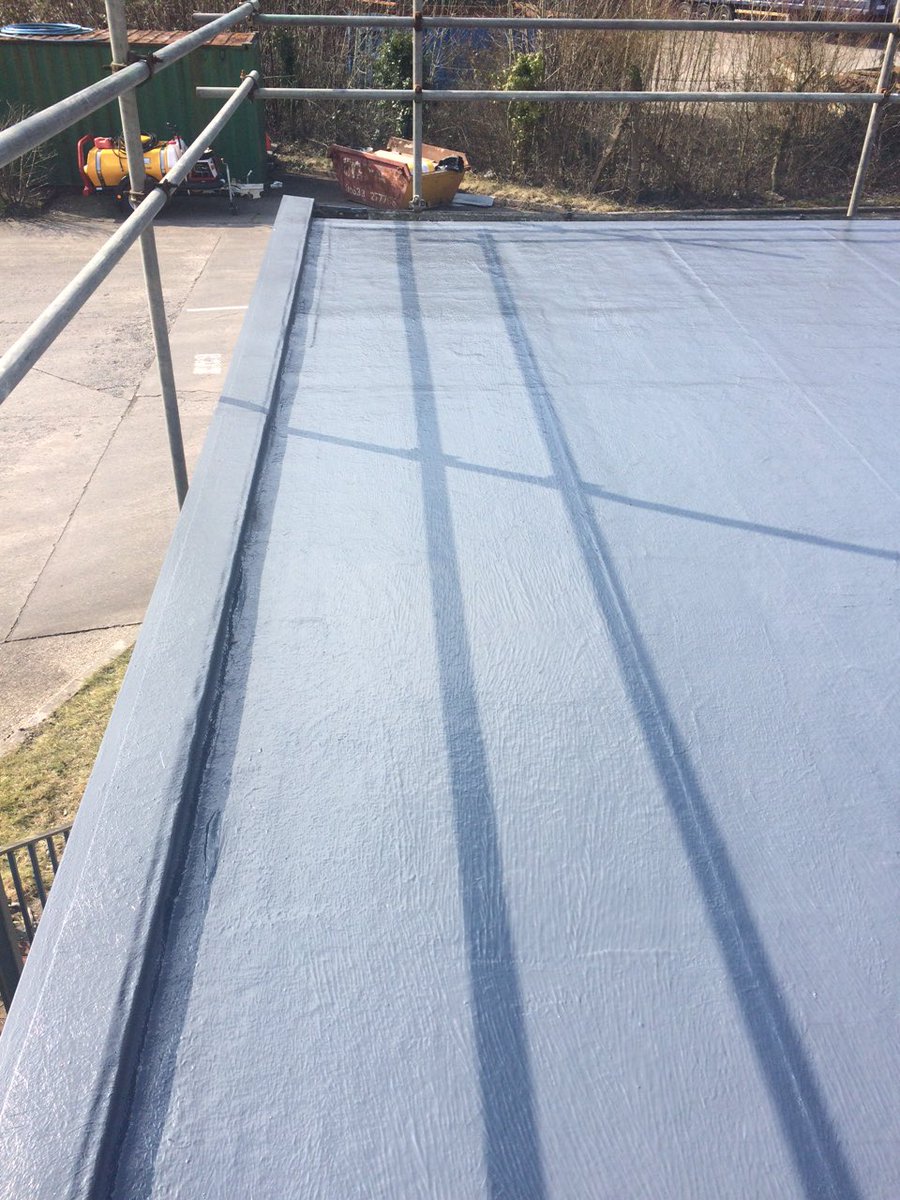 AssociatedR's tweet photo. Another job done!! This one in Newport and the Suns shining😎
A @LiquidPlastics Sikalastic 618 liquid overlay. Tidy! https://t.co/r49matvrZ4