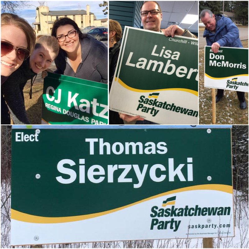 Happy St.Patrick’s Day! You might want to celebrate w/ green sign on your lawn..just sayin saskparty.com/get_a_lawn_sign