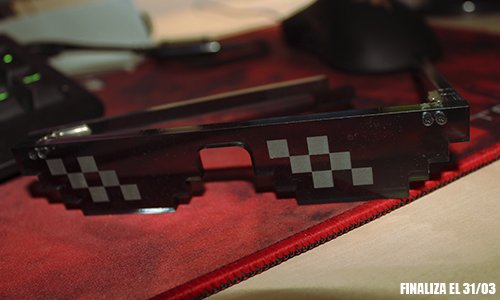 Einoow's tweet photo. ¡¡ 🕶 SORTEO DE UNAS GAFAS DEAL WITH IT 🕶 !!
RT + FOLLOW Para participar 
🔥SUERTE🔥 https://t.co/mWYEg4W8G1
