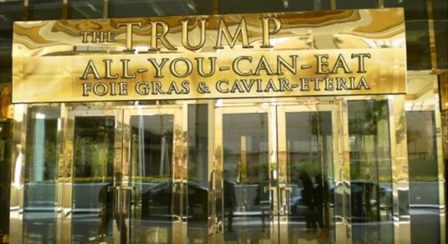 President Trump's make-over of the White House.