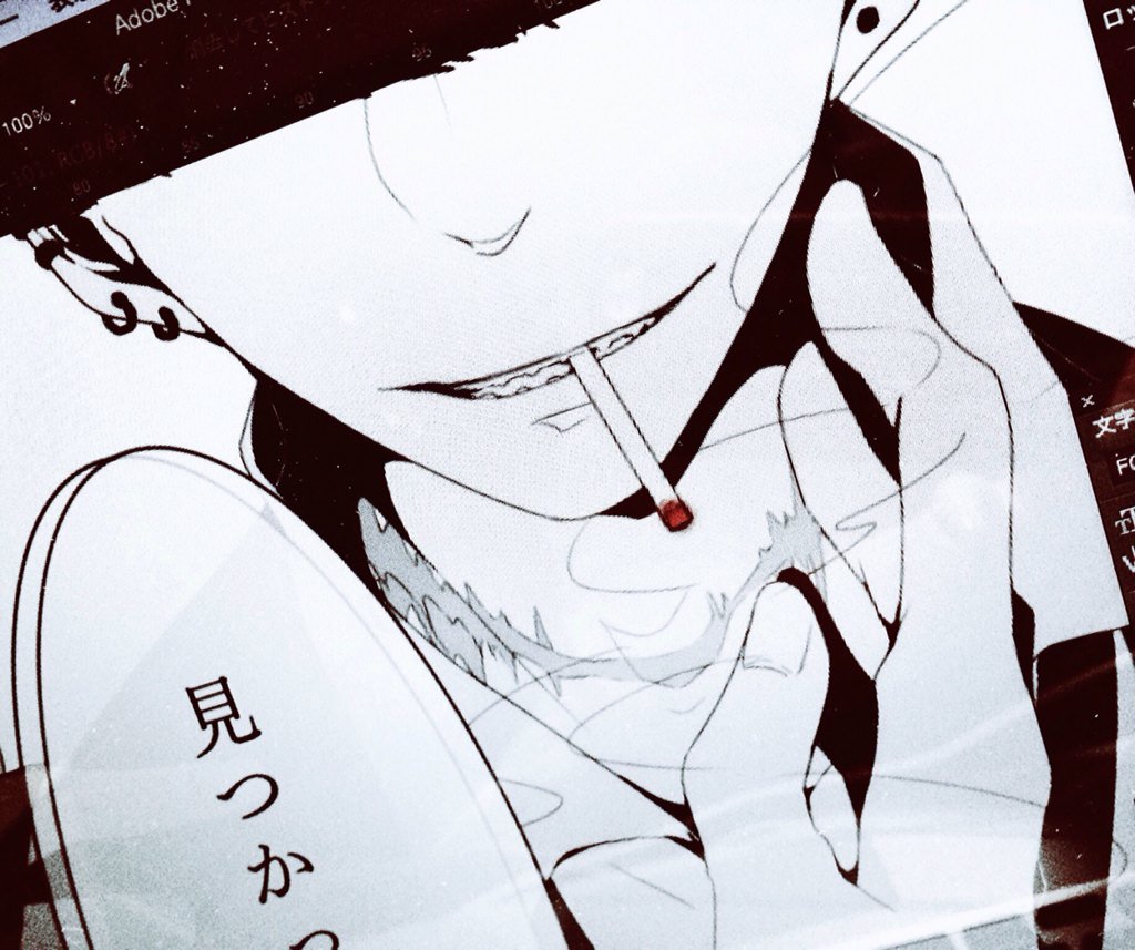 ここだけ見ると漫画っぽい 