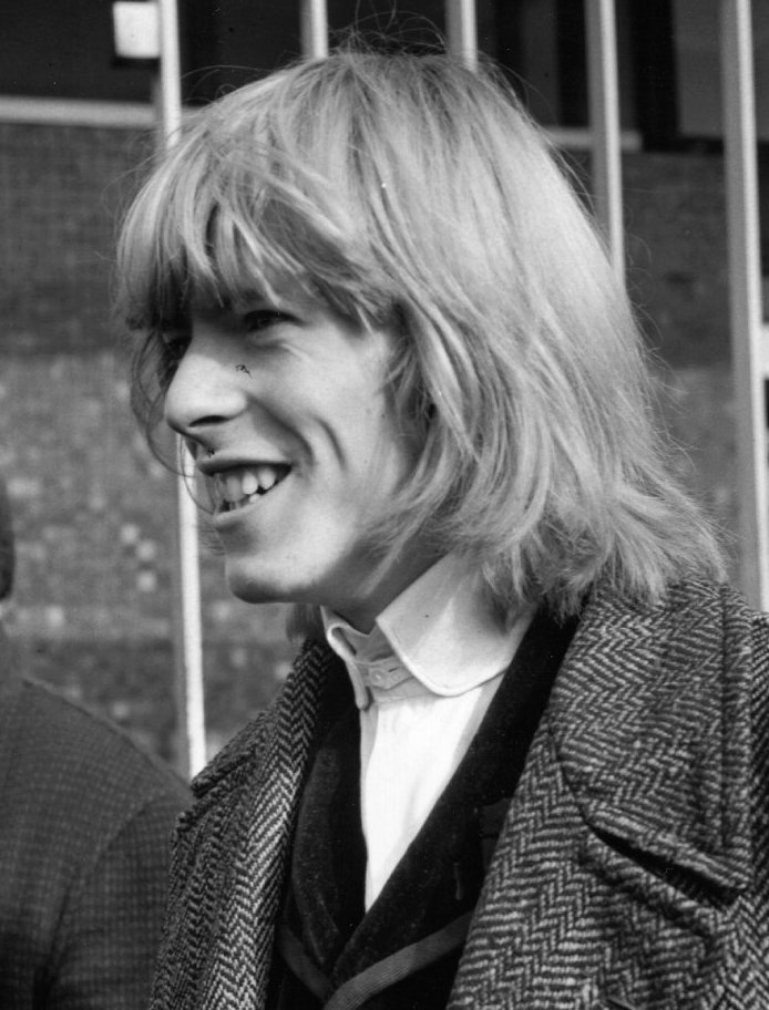 1964 when david bowie became a spokesman for longhaired rock