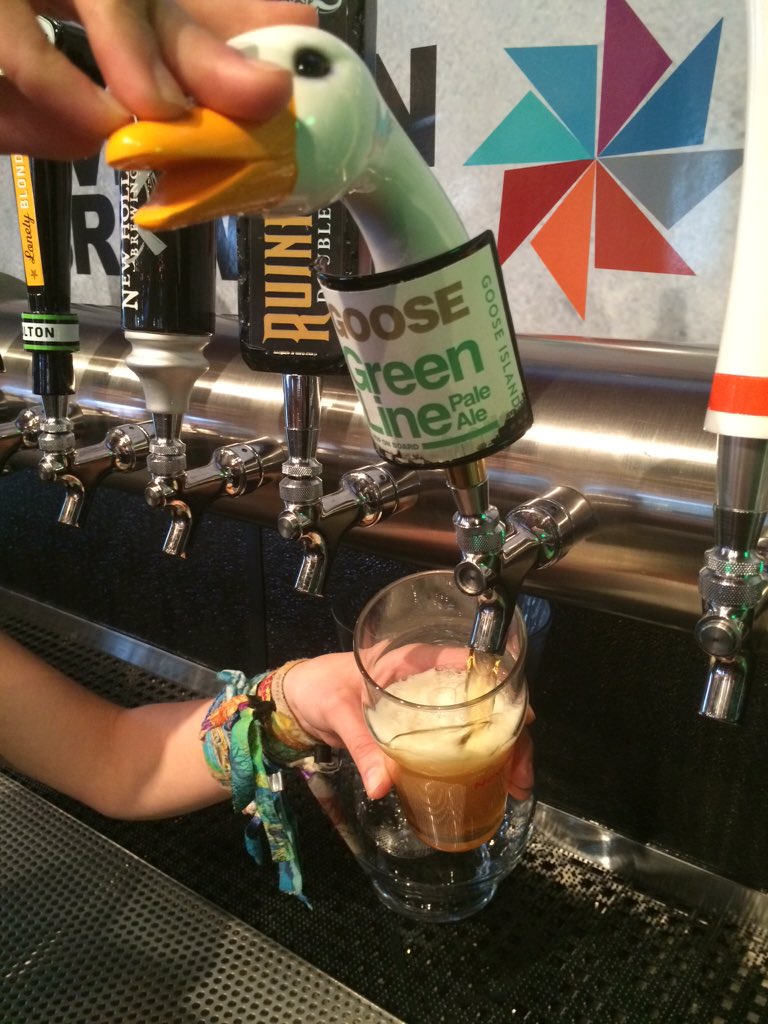 NewBohemiaLake's tweet photo. Come on over and get your fill of $3 @GooseIsland #GreenLinePaleAle all day! #StPatricksDay https://t.co/G5xT0KER5v