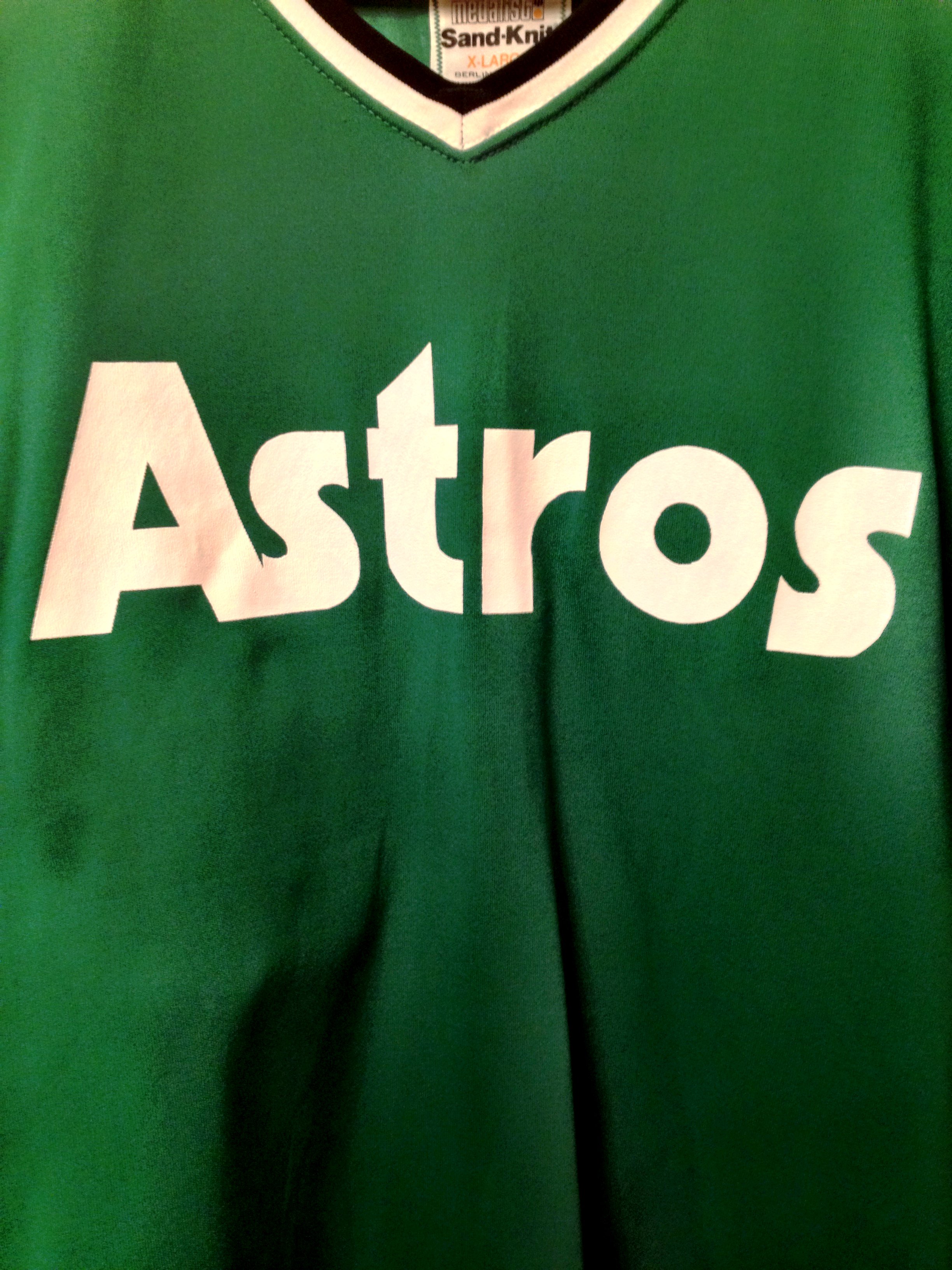 astros green jersey