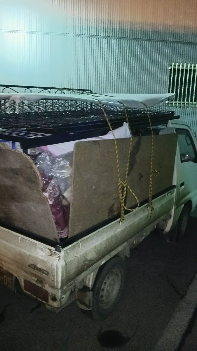 こんばんは。柿崎商会です。
こちらは釧路市内にて昨晩回収させていただいた不用品でございます。ありがとうございました。

当店は夜間の不用品出張回収もお承りいたします！(*^^*)