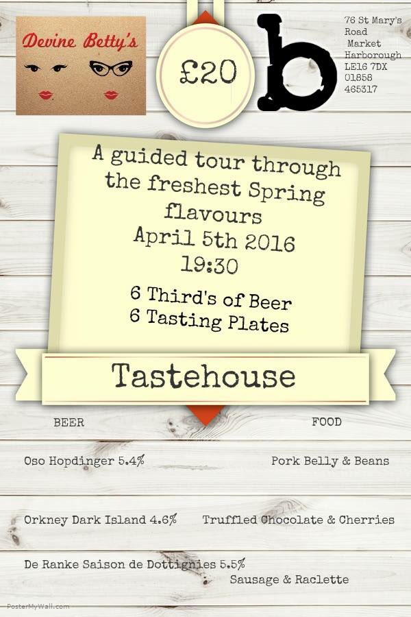 Another awesome supper club coming up, with <a href="/beerhouses/">Beerhouse</a> xxx