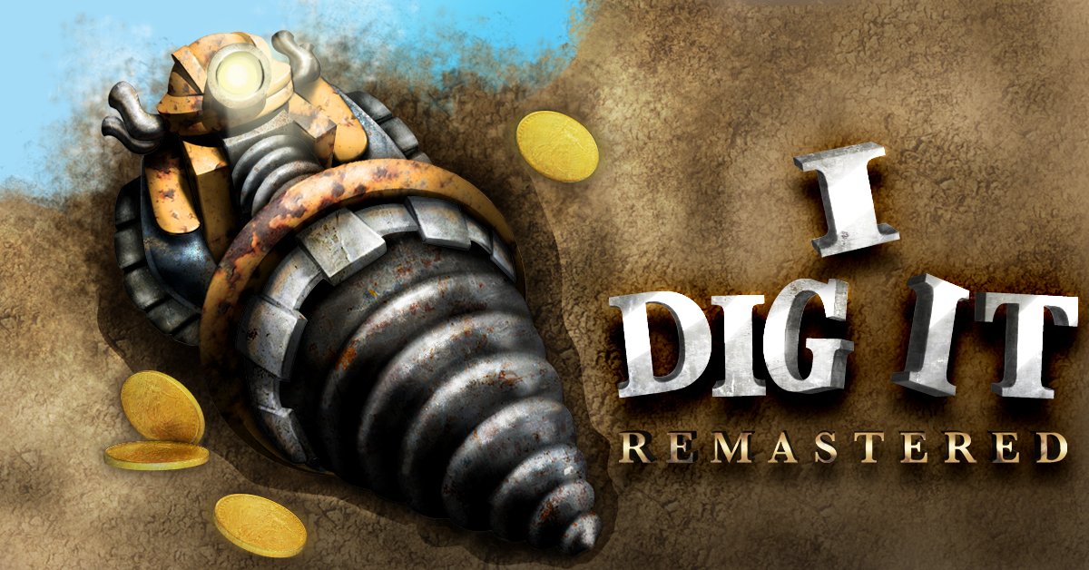 InMotionGames's tweet image. I Dig It Remastered Live on IOS. Start Diggin #NewIDigIt zurl.co/Ac1KKEwpOUb