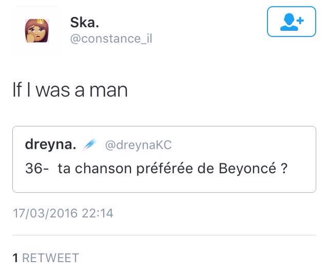 dreynaKC's tweet image. mais elle vous a fait quoi Beyoncé putain?
