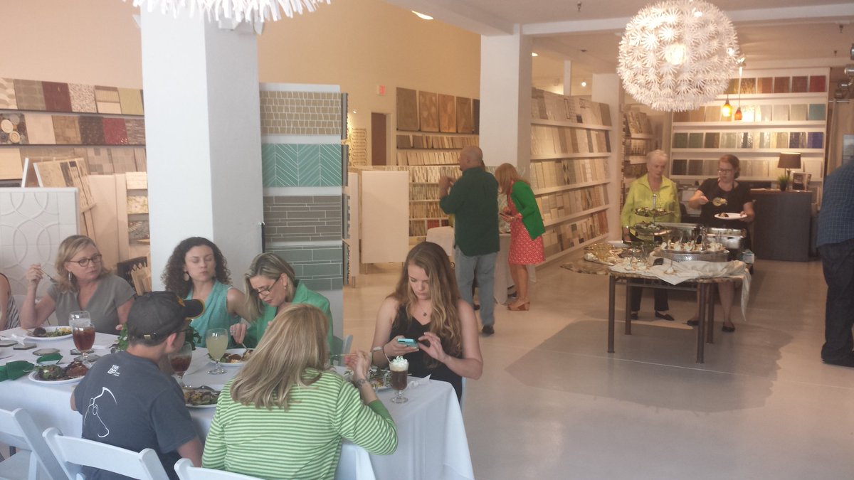 sarahcolandro's tweet photo. Thanks Tile Market & Glass Tile World for the CEU and lunch with ASID peeps! #tilemarket #glasstileworld https://t.co/NEqbVOITt5