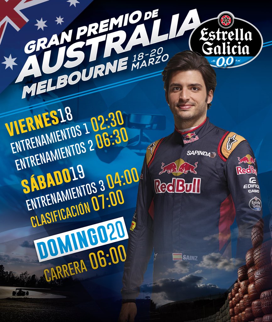 EG00's tweet photo. El Mundial de #MotoGP ya ha dado el pistoletazo de salida y el de #F1 lo hará esta madrugada a las 2:30h. #TeamEG00 https://t.co/eBNuEX7Ks1