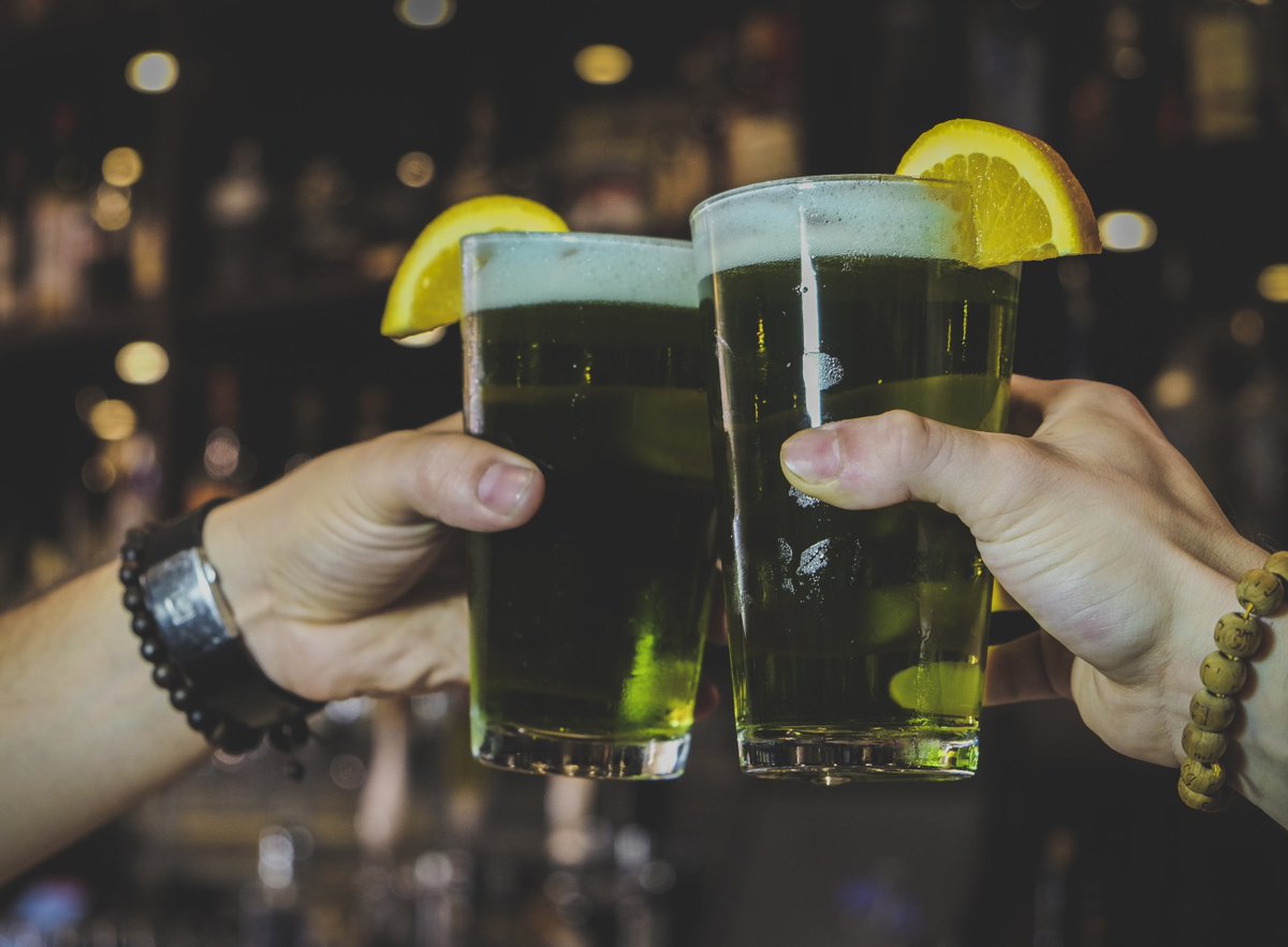 Green Beer Anyone? 2x1 All day today!  #HappyThursday #HappyHour #GreenBeer #Surfside #Miami