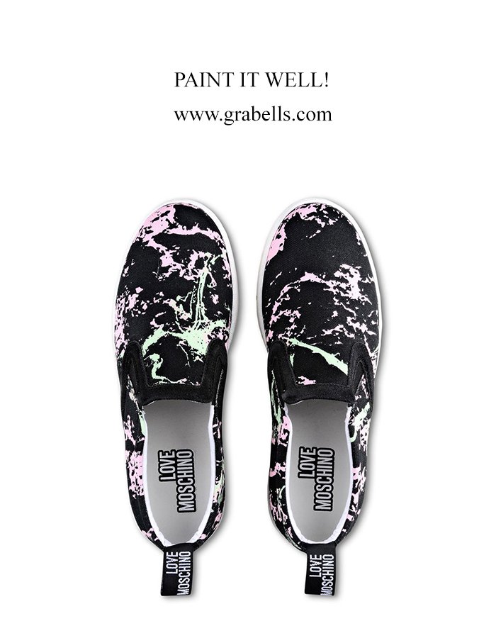 GrabellsMall's tweet photo. #Easter Vibes - Honor Easter with Fabulous New #LoveMoschino #Sneakers! #paintwell - https://t.co/DcOJQSbf0j https://t.co/6duYssKSRl